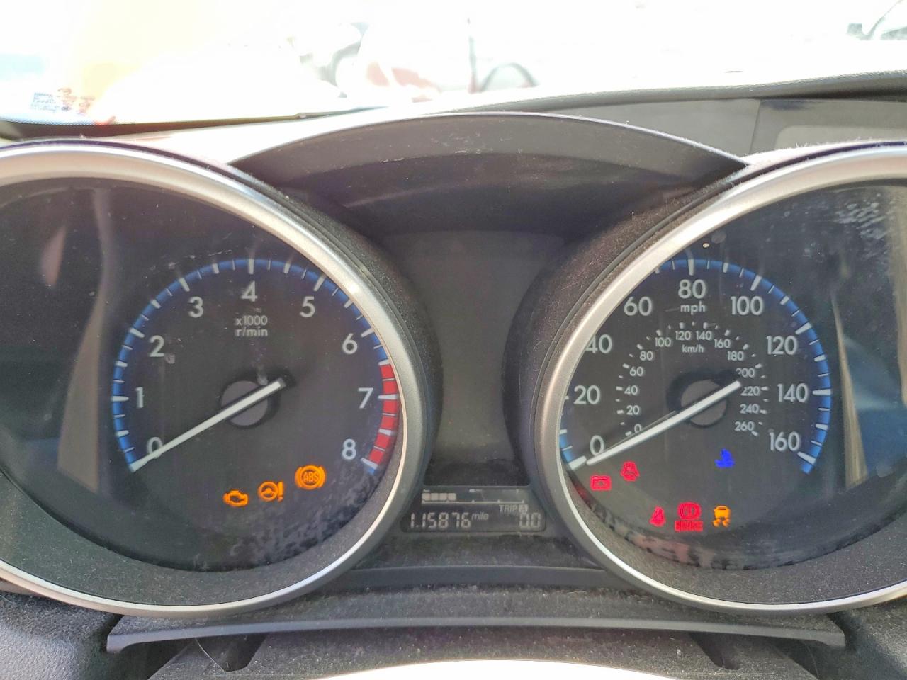 2013 Mazda 3 I Red vin: JM1BL1V76D1716543