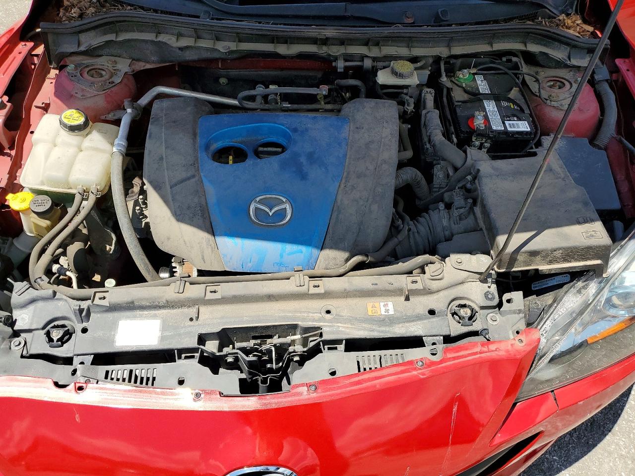 2013 Mazda 3 I Red vin: JM1BL1V76D1716543