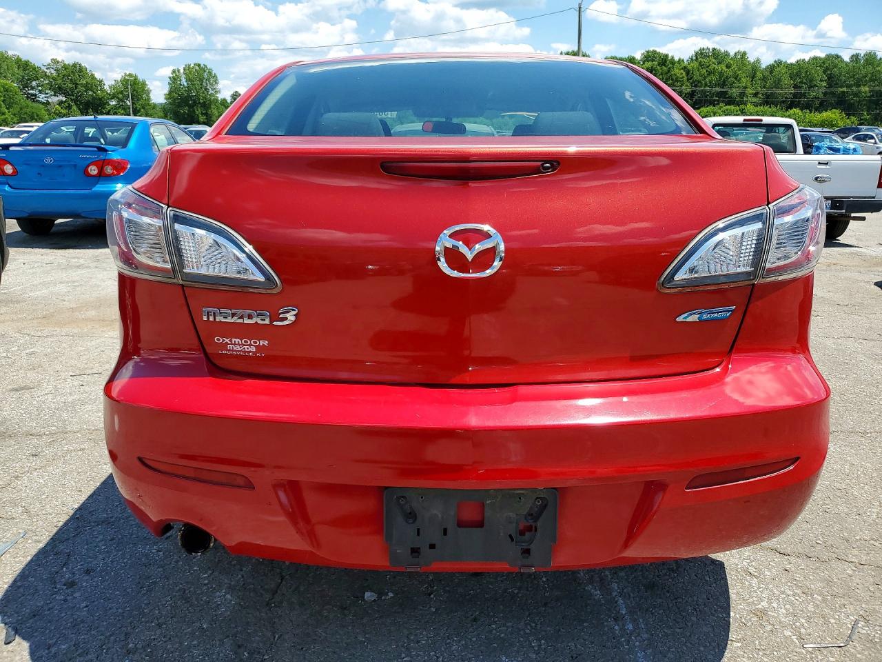 2013 Mazda 3 I Red vin: JM1BL1V76D1716543