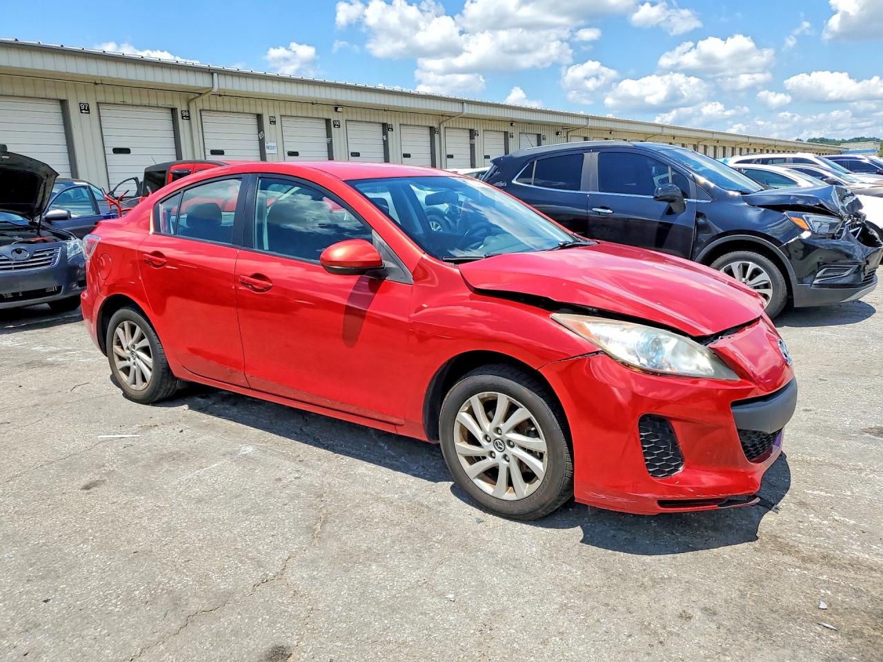 2013 Mazda 3 I Red vin: JM1BL1V76D1716543
