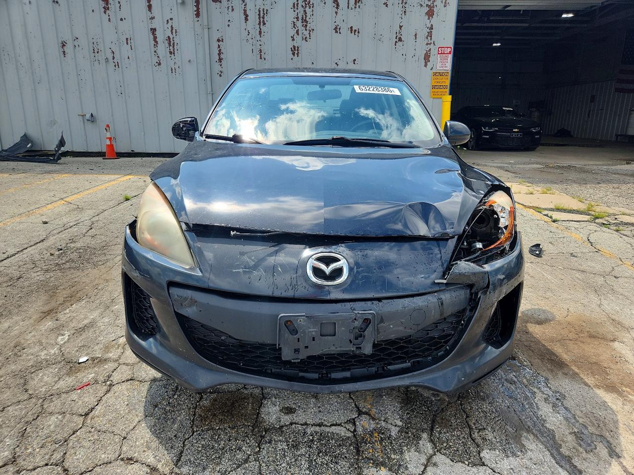 2013 Mazda 3 I Black vin: JM1BL1V76D1817095