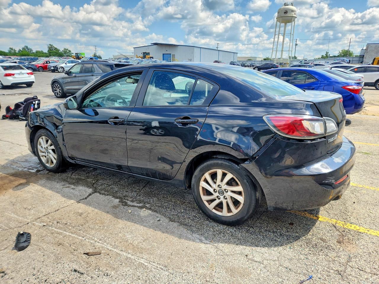 2013 Mazda 3 I Black vin: JM1BL1V76D1817095