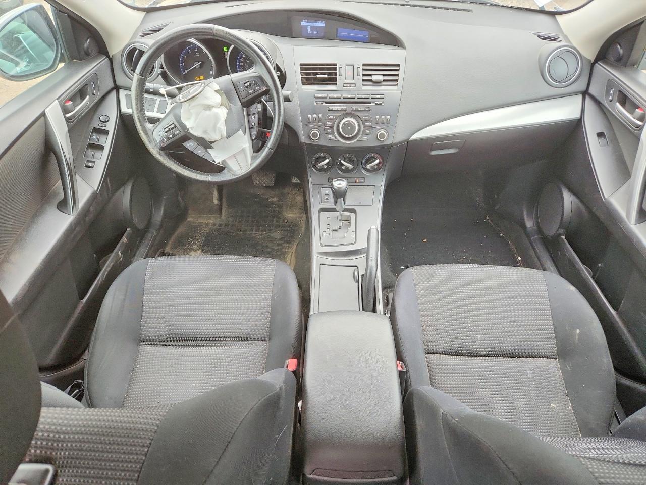 2013 Mazda 3 I Gray vin: JM1BL1V76D1828890