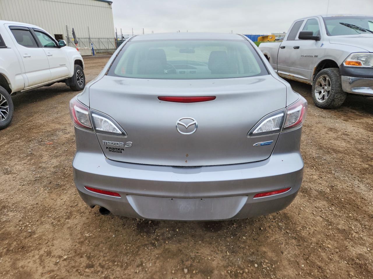 2013 Mazda 3 I Gray vin: JM1BL1V76D1828890