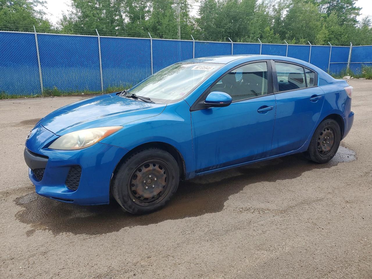 2013 Mazda 3 I Blue vin: JM1BL1V76D1843602