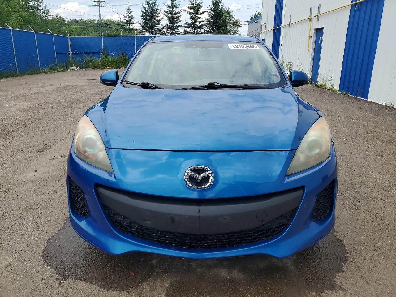 2013 Mazda 3 I Blue vin: JM1BL1V76D1843602