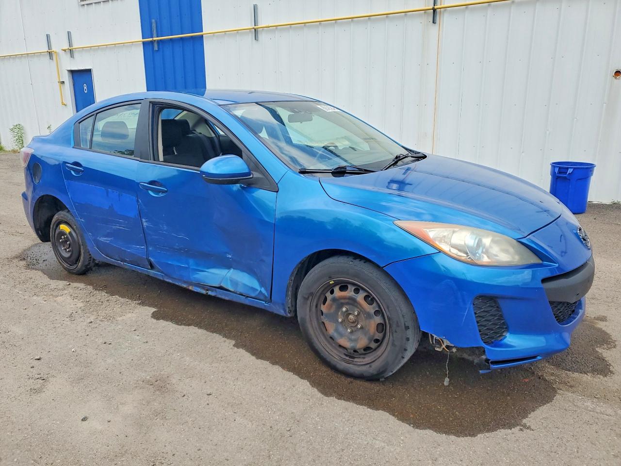 2013 Mazda 3 I Blue vin: JM1BL1V76D1843602