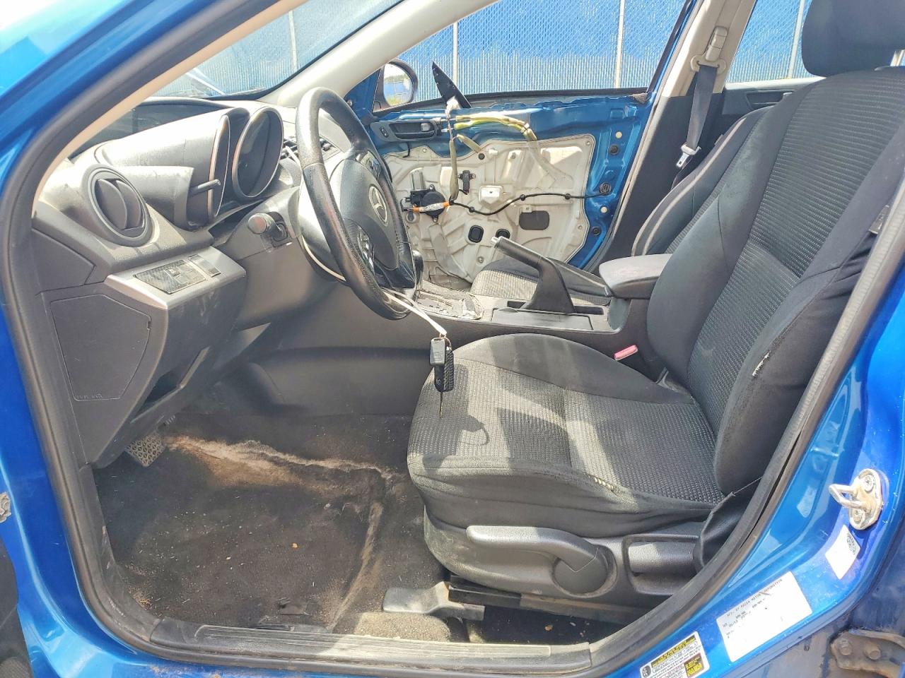 2013 Mazda 3 I Blue vin: JM1BL1V76D1843602