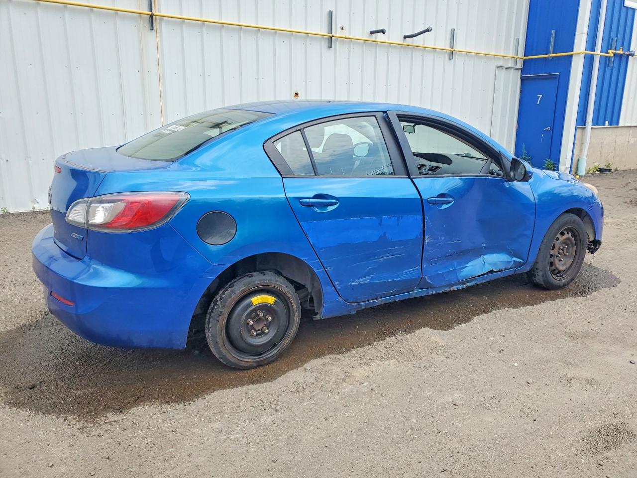 2013 Mazda 3 I Blue vin: JM1BL1V76D1843602