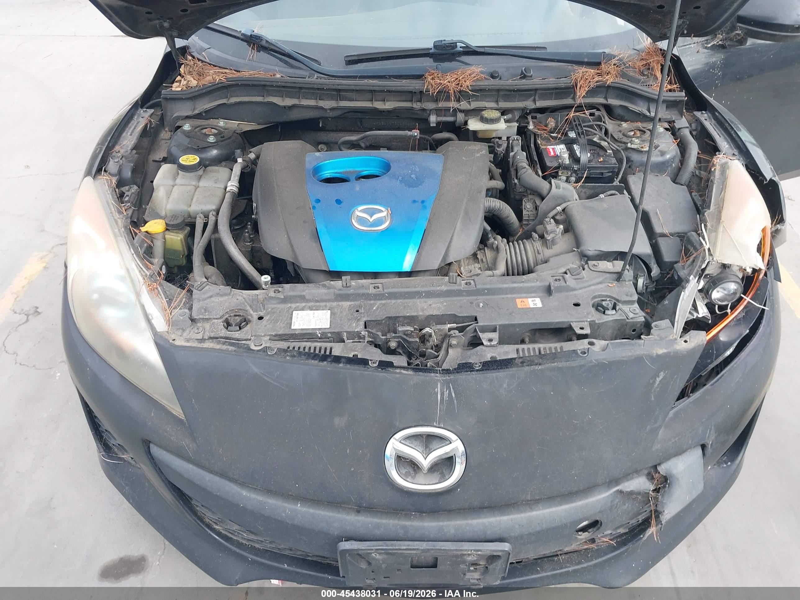 2012 Mazda Mazda3 I Touring Black vin: JM1BL1V77C1552962