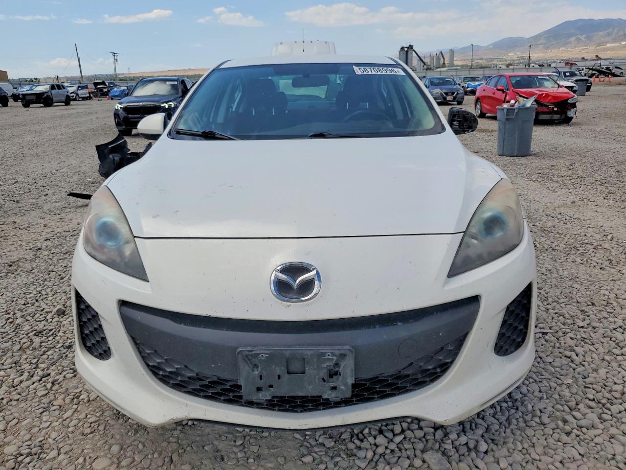 2012 Mazda 3 I Белый vin: JM1BL1V77C1578381