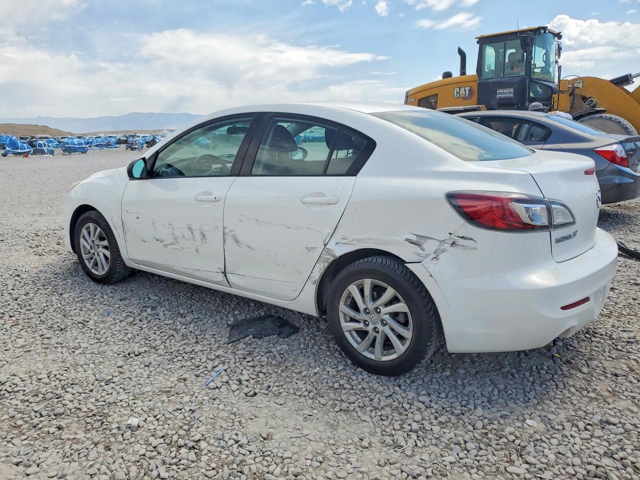 2012 Mazda 3 I Белый vin: JM1BL1V77C1578381