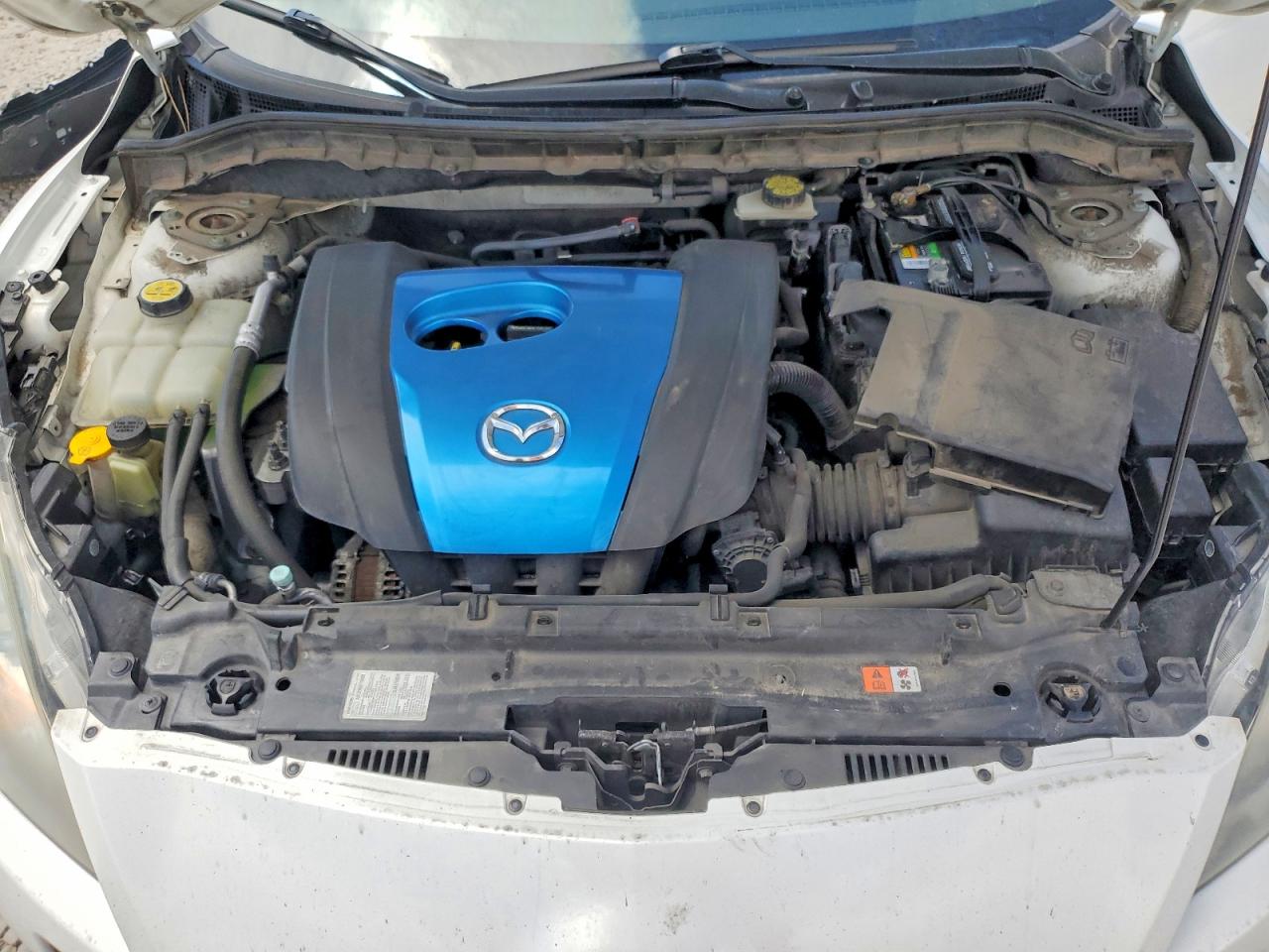 2012 Mazda 3 I Белый vin: JM1BL1V77C1578381