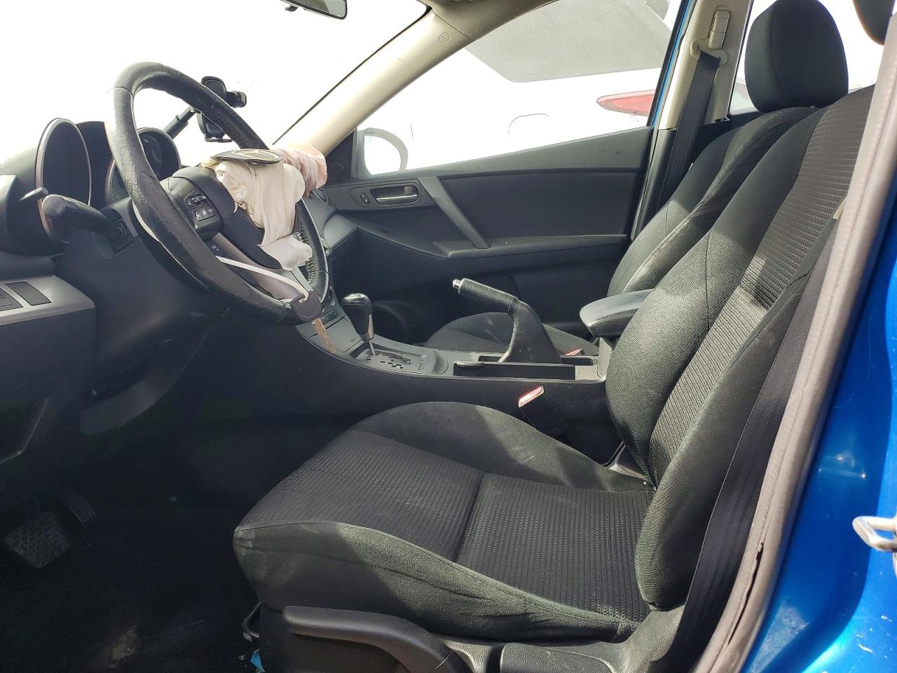 2012 Mazda 3 Blue vin: JM1BL1V77C1607474