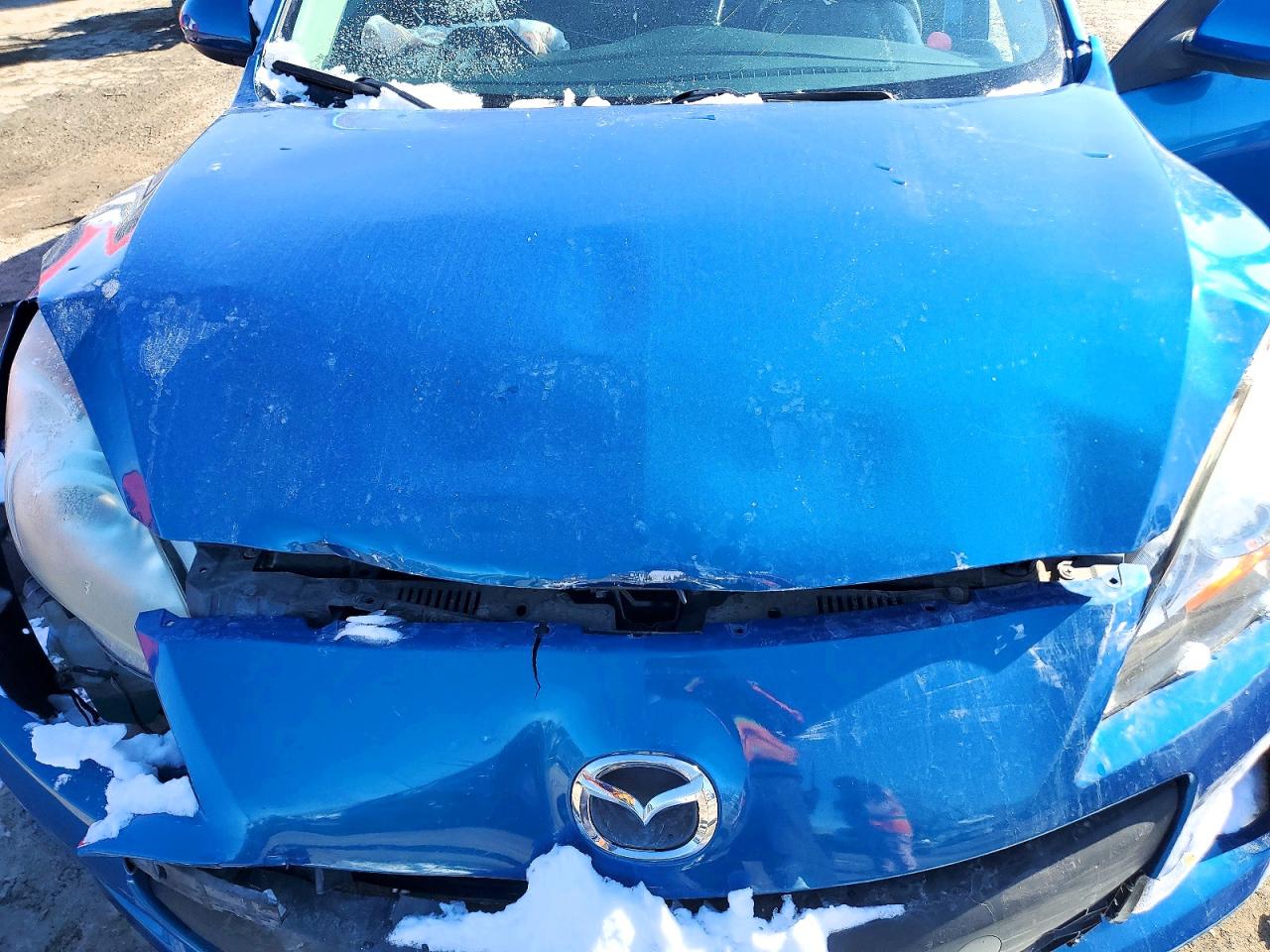 2012 Mazda 3 Blue vin: JM1BL1V77C1607474
