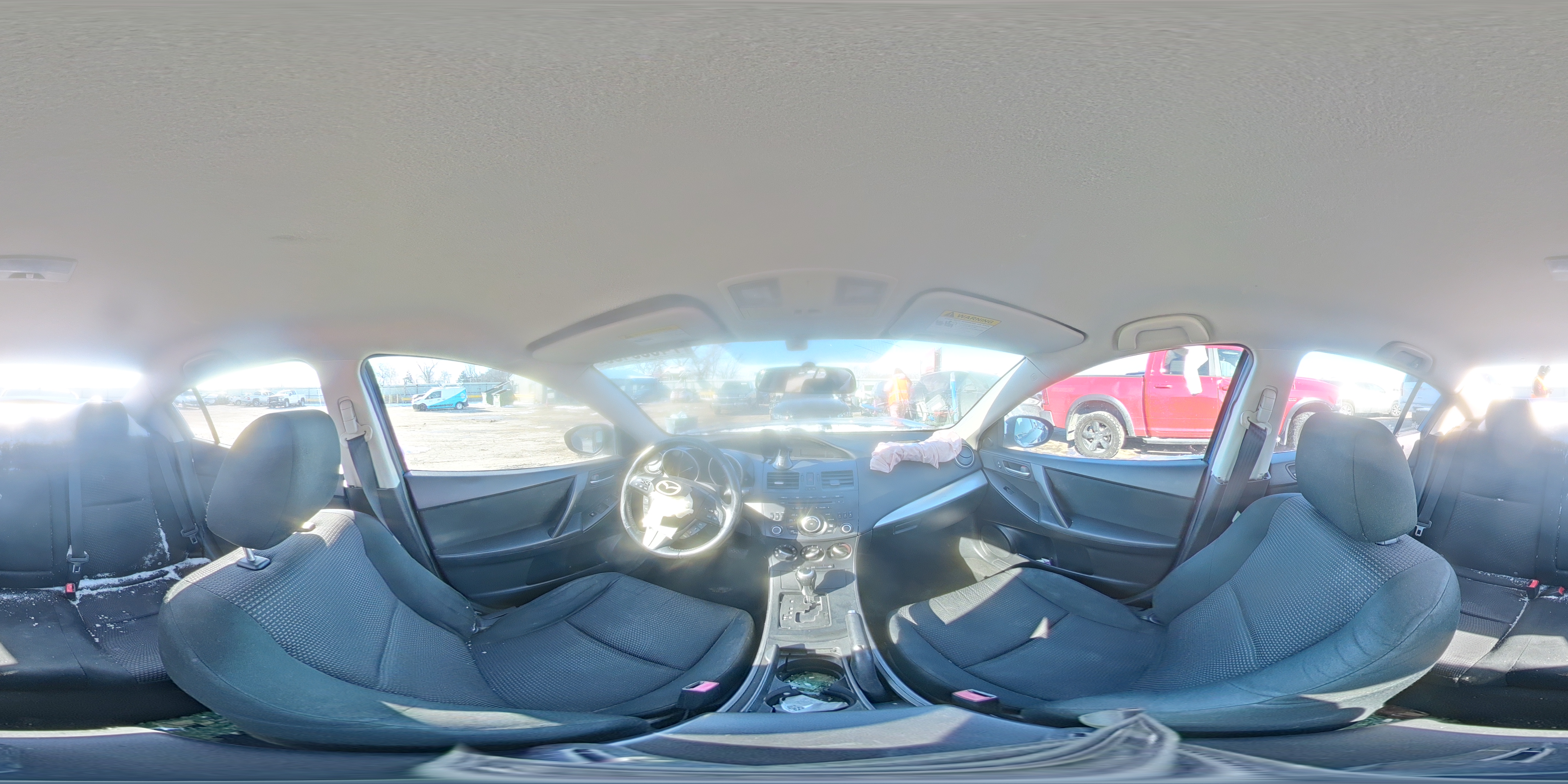2012 Mazda 3 Blue vin: JM1BL1V77C1607474