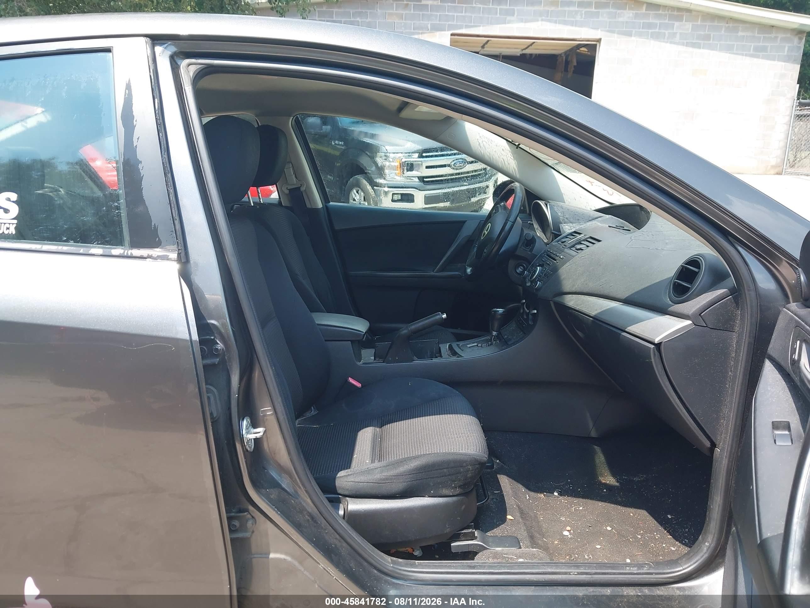2012 Mazda Mazda3 I Touring Gray vin: JM1BL1V77C1618684