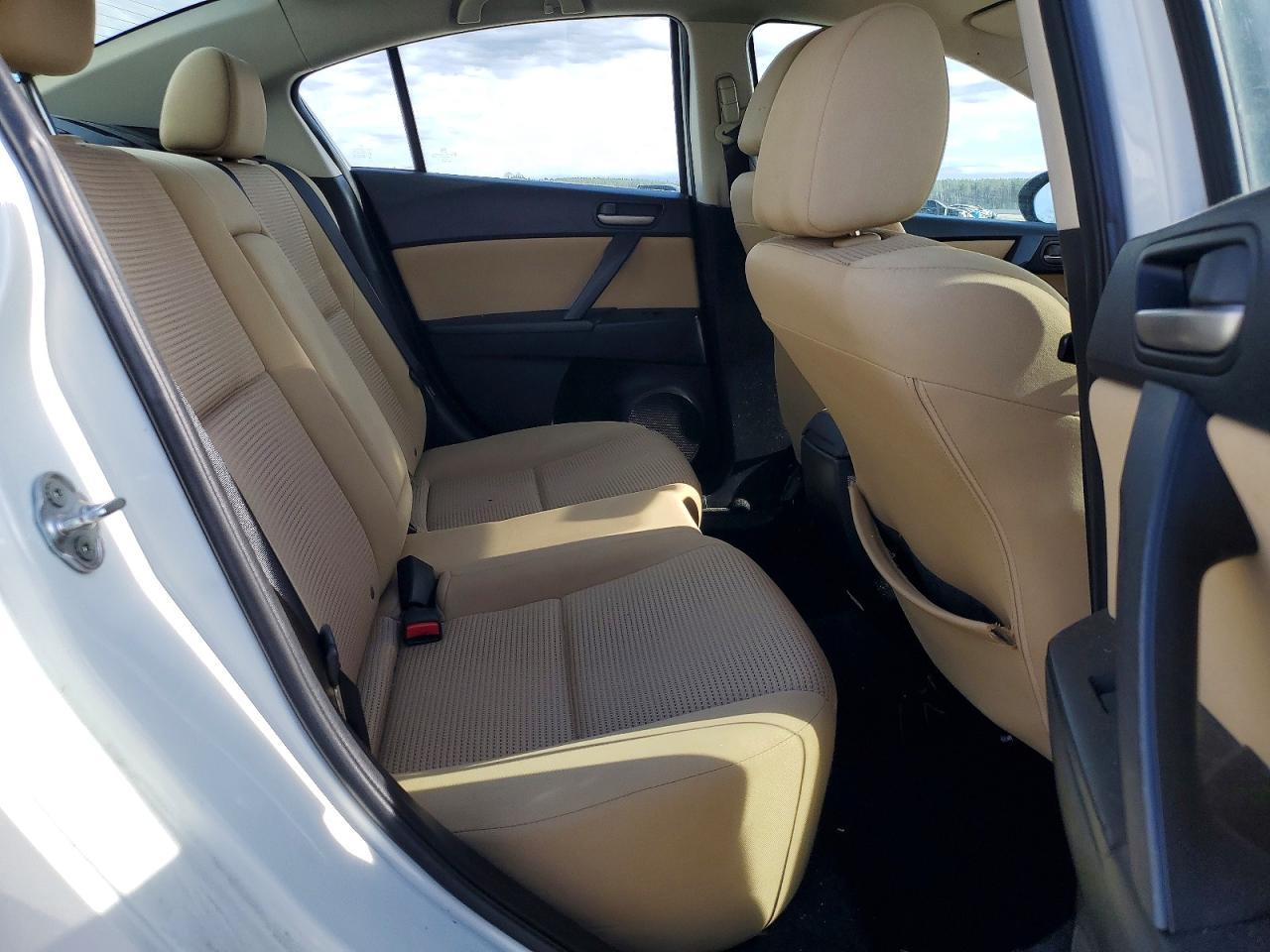 2012 Mazda 3 I White vin: JM1BL1V77C1695250