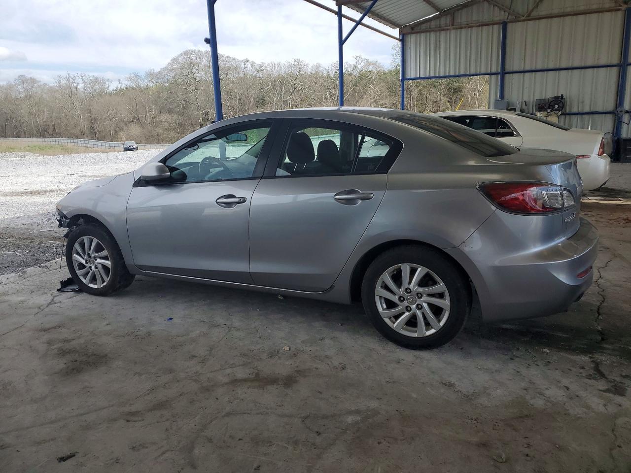 2012 Mazda 3 I Серый vin: JM1BL1V77C1695426