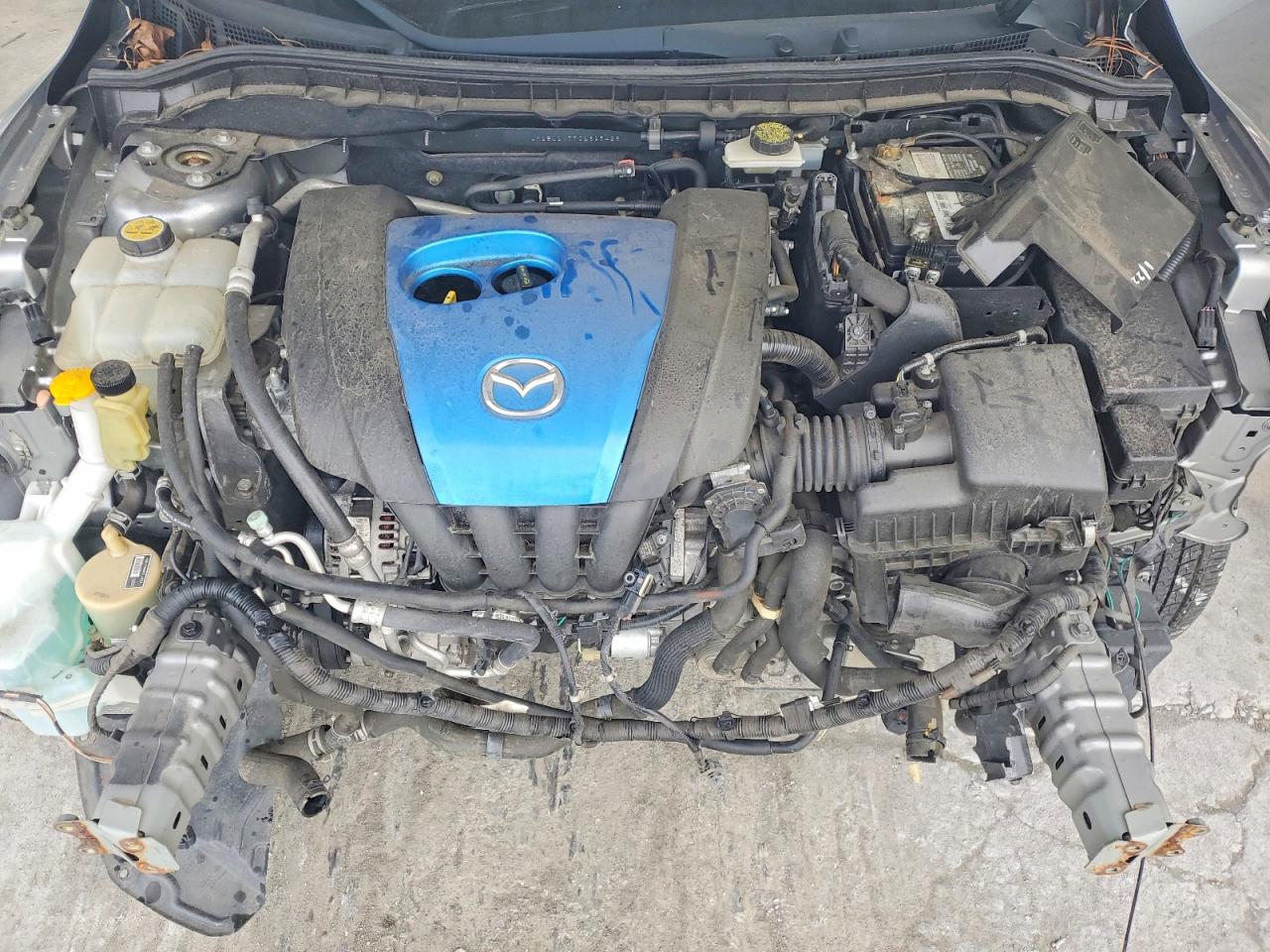 2012 Mazda 3 I Серый vin: JM1BL1V77C1695426