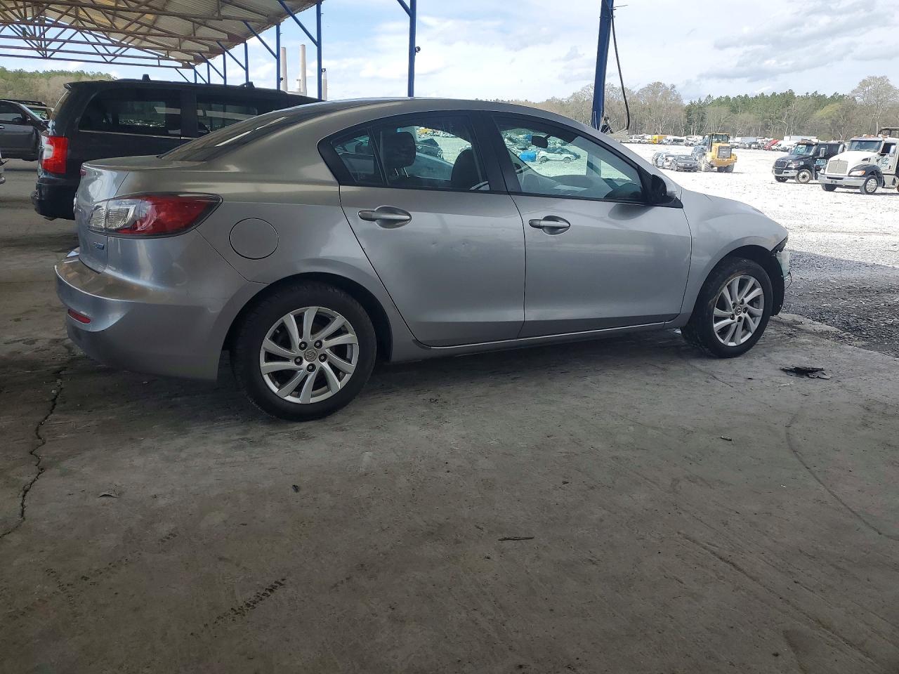 2012 Mazda 3 I Серый vin: JM1BL1V77C1695426