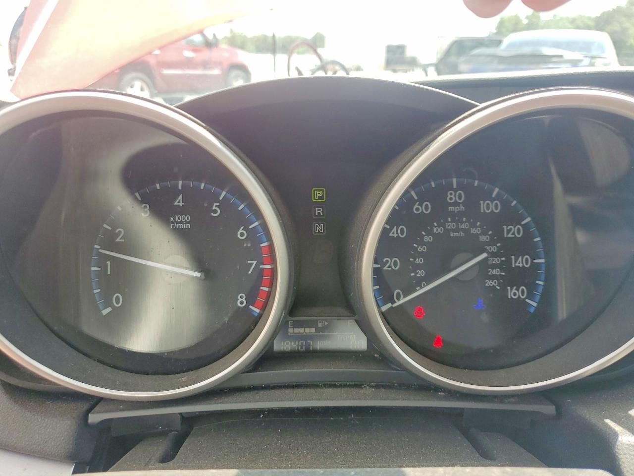 2013 Mazda 3 I Red vin: JM1BL1V77D1819180
