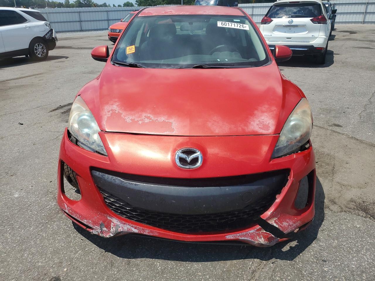 2013 Mazda 3 I Red vin: JM1BL1V77D1819180