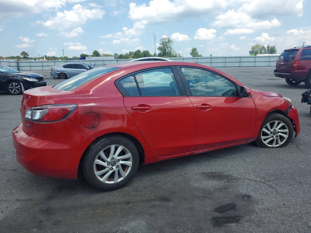 2013 Mazda 3 I Red vin: JM1BL1V77D1819180