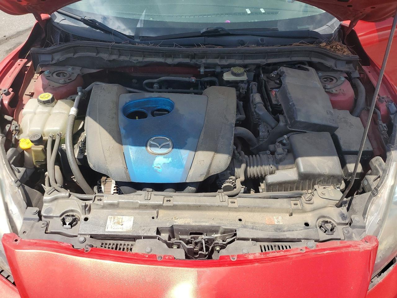 2013 Mazda 3 I Red vin: JM1BL1V77D1819180