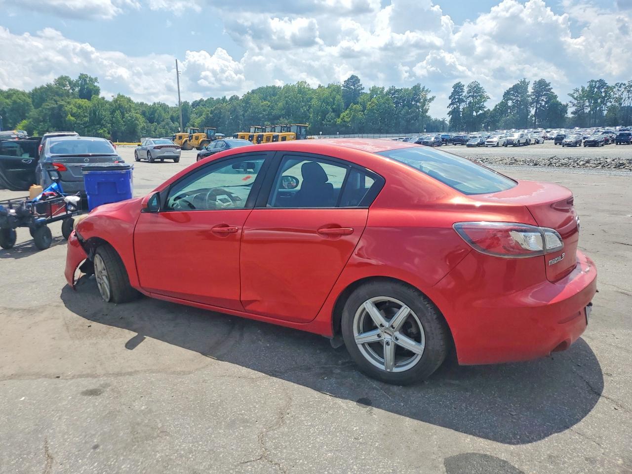 2013 Mazda 3 I Red vin: JM1BL1V77D1819180