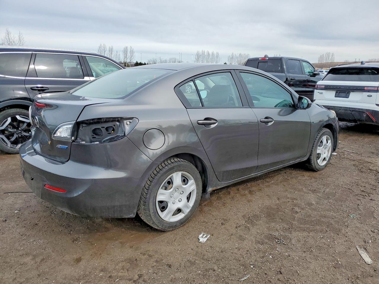 2013 Mazda 3 Gs Gray vin: JM1BL1V77D1849599