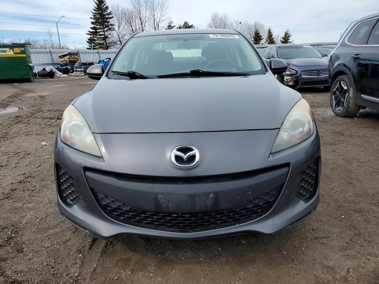 2013 Mazda 3 Gs Gray vin: JM1BL1V77D1849599