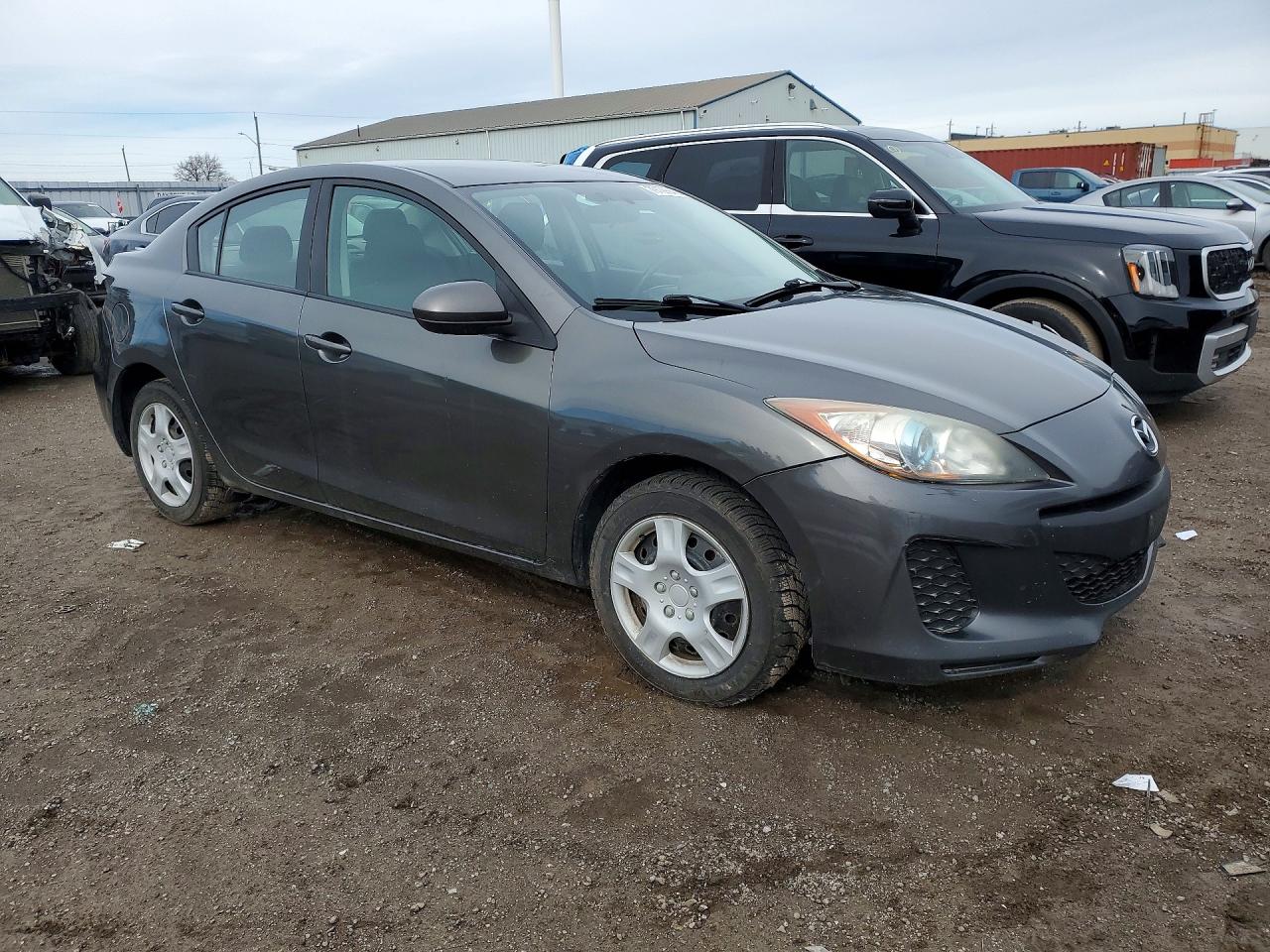 2013 Mazda 3 Gs Gray vin: JM1BL1V77D1849599