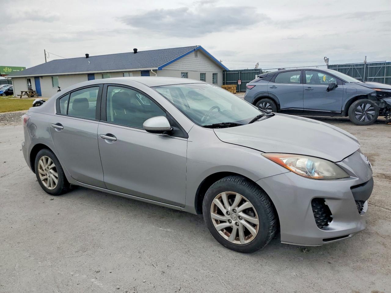 2012 Mazda 3 I Серебряный vin: JM1BL1V78C1553750