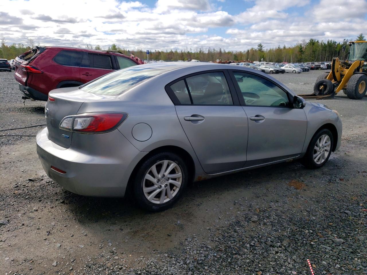 2012 Mazda 3 I Gray vin: JM1BL1V78C1612179