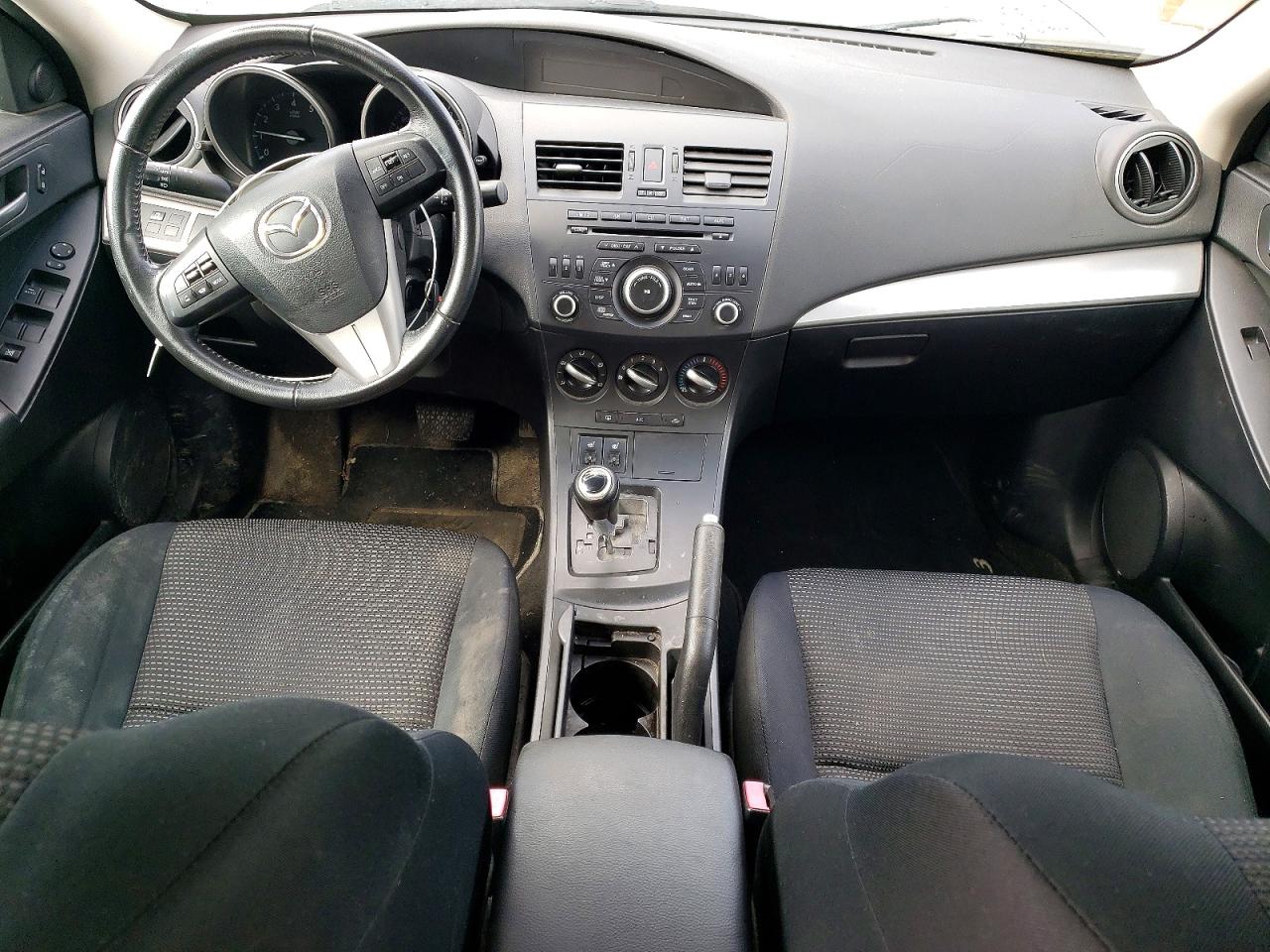 2012 Mazda 3 I Gray vin: JM1BL1V78C1612179