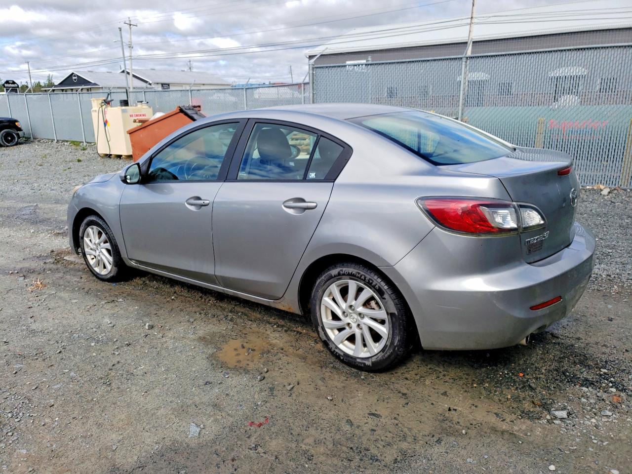 2012 Mazda 3 I Gray vin: JM1BL1V78C1612179