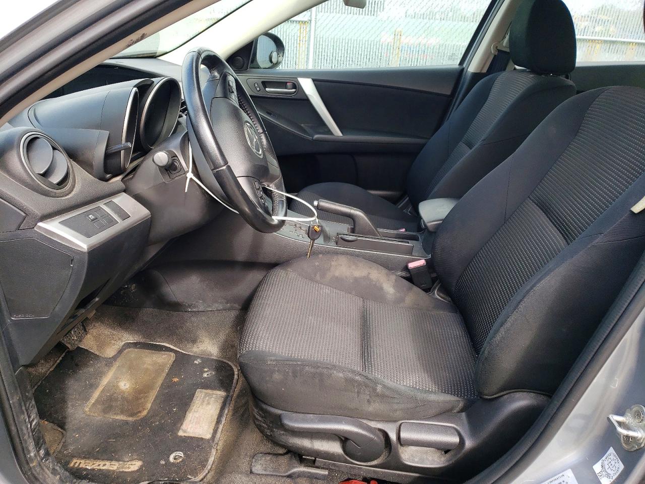 2012 Mazda 3 I Gray vin: JM1BL1V78C1612179