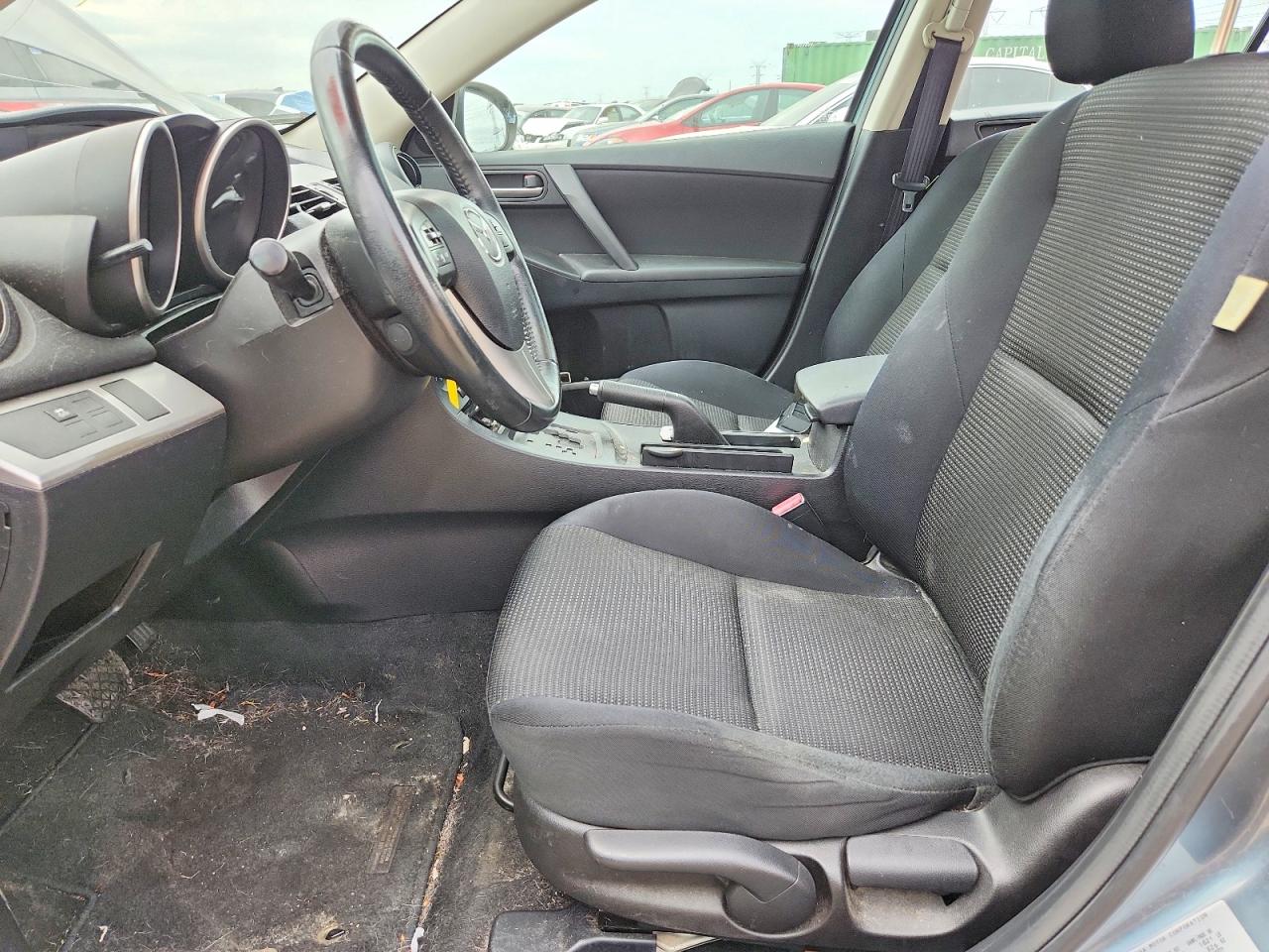 2012 Mazda 3 I Gray vin: JM1BL1V79C1529344