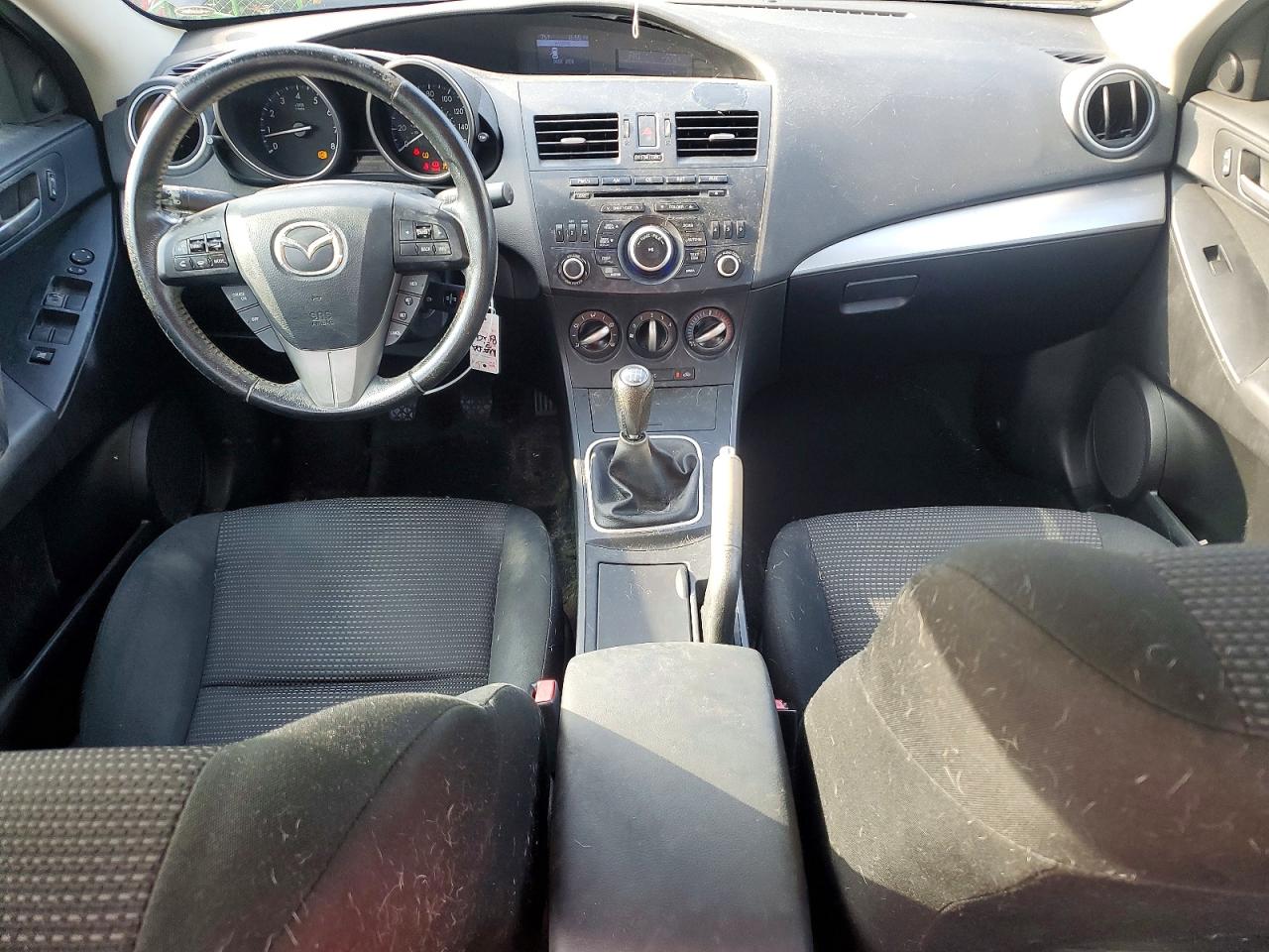 2012 Mazda 3 I Black vin: JM1BL1V79C1592671