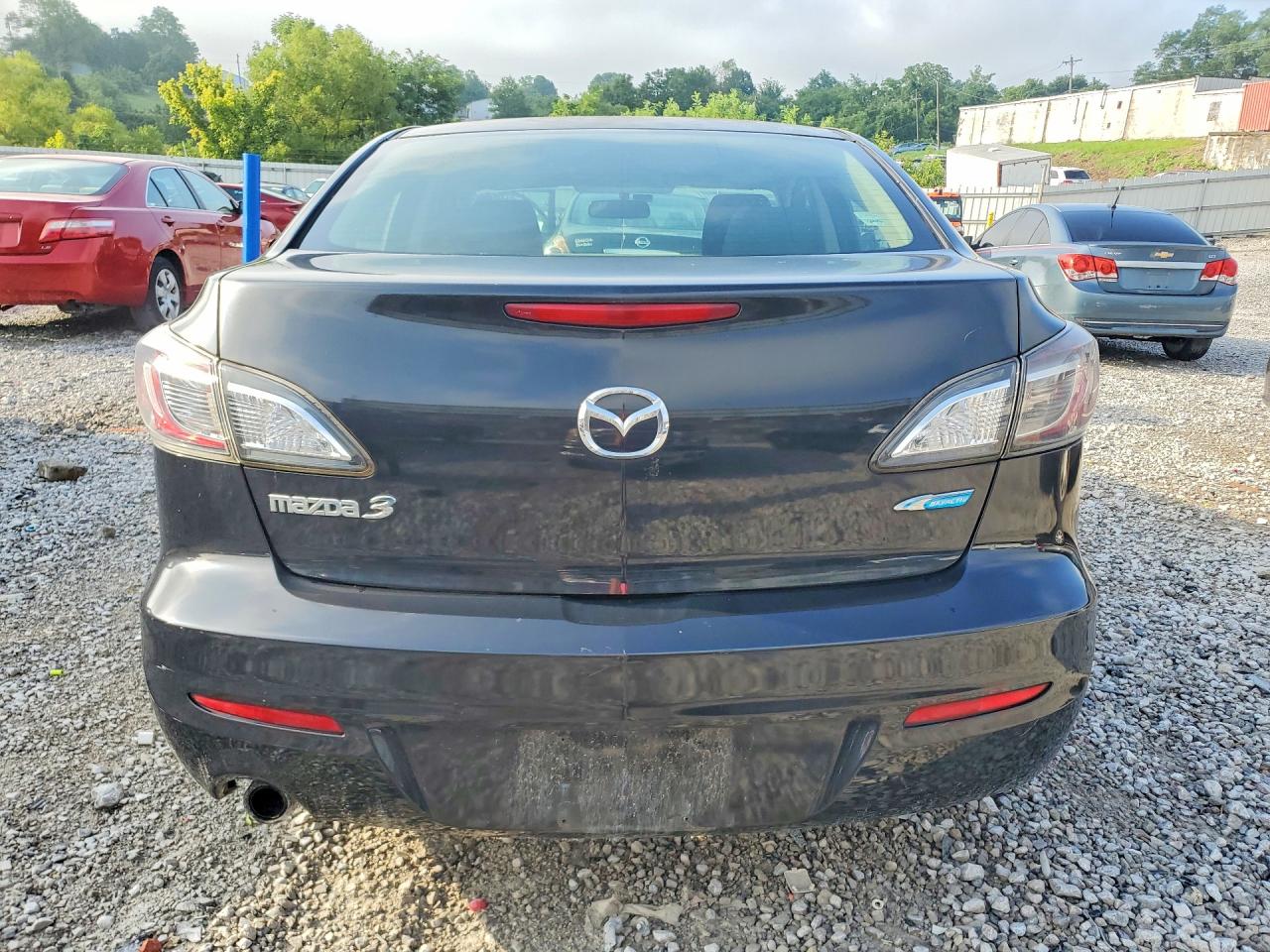 2012 Mazda 3 I Black vin: JM1BL1V79C1592671