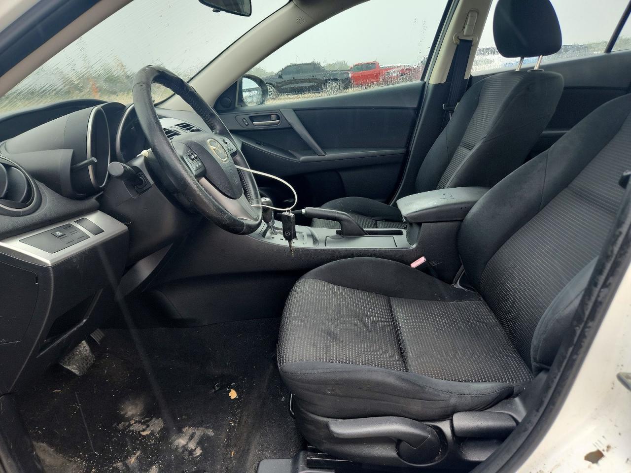 2012 Mazda 3 I White vin: JM1BL1V79C1606438