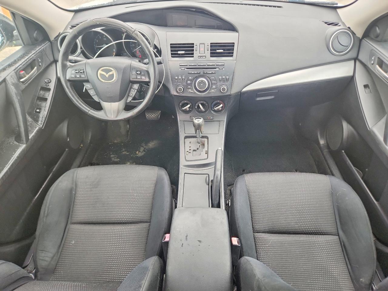 2012 Mazda 3 I White vin: JM1BL1V79C1606438