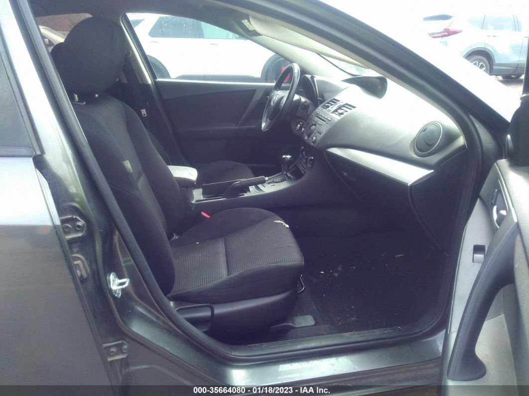 2012 Mazda Mazda3 I Touring Gray vin: JM1BL1V79C1626317