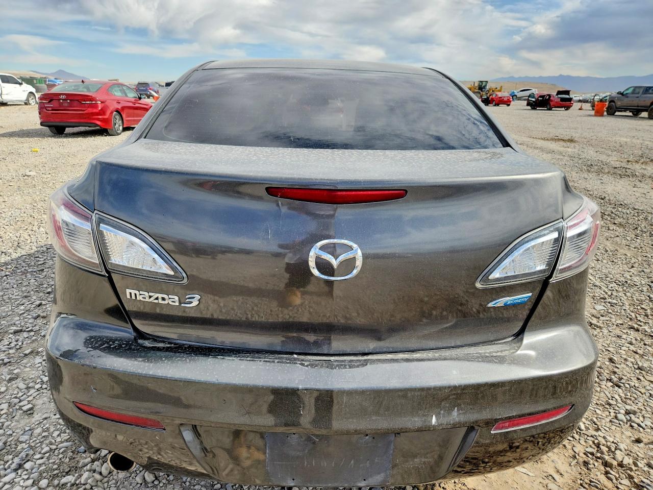 2012 Mazda 3 I Gray vin: JM1BL1V79C1626317