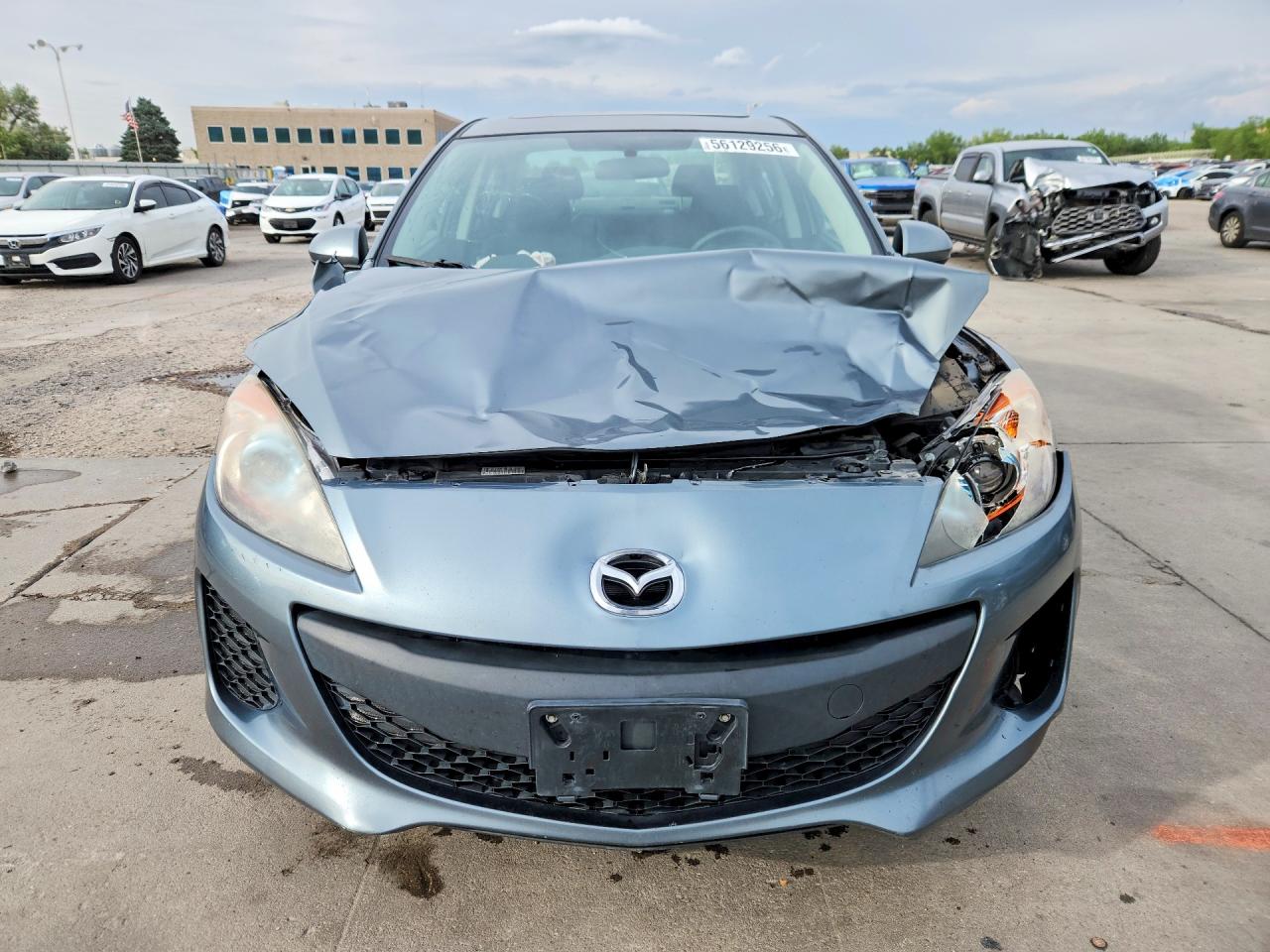 2013 Mazda 3 I Teal vin: JM1BL1V79D1711059