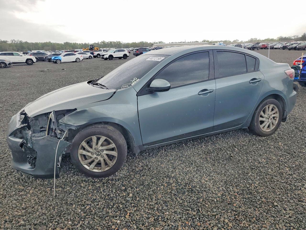 2013 Mazda 3 Gray vin: JM1BL1V79D1797327