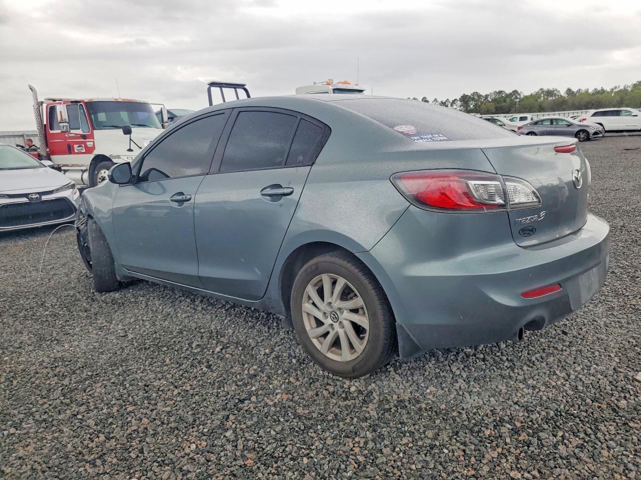 2013 Mazda 3 Gray vin: JM1BL1V79D1797327
