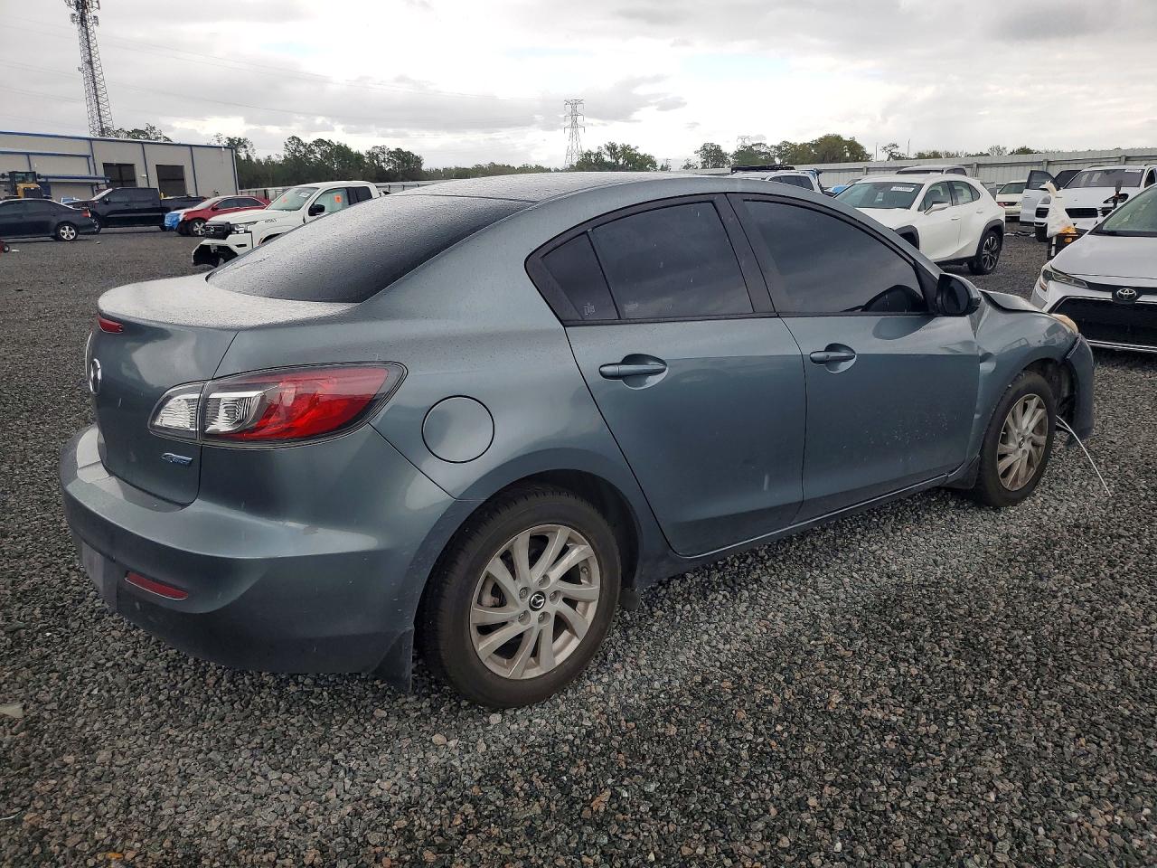 2013 Mazda 3 Gray vin: JM1BL1V79D1797327
