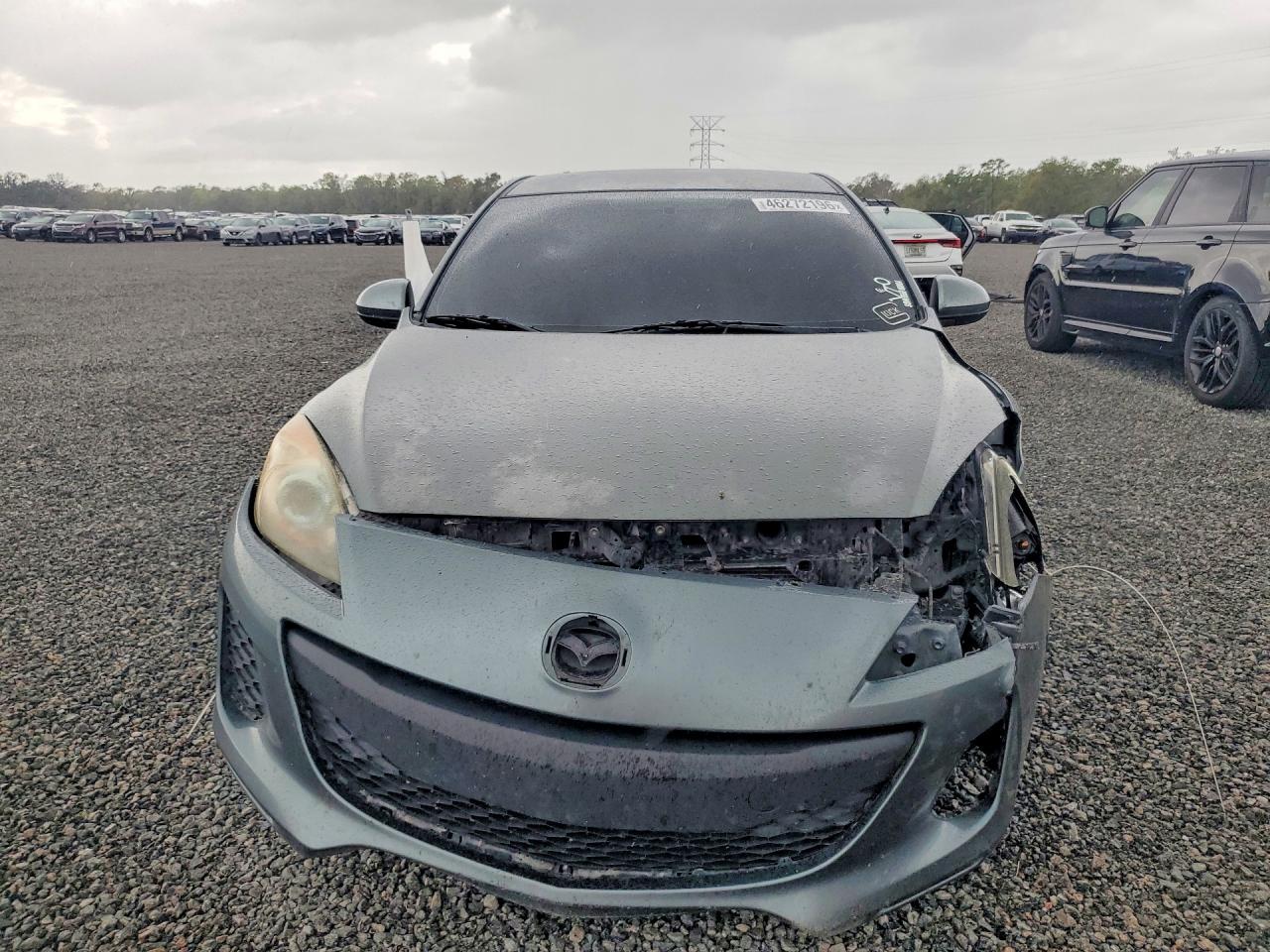 2013 Mazda 3 Gray vin: JM1BL1V79D1797327